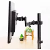 Techly Uchwyt do montażu na słupie TV LED/LCD 17-32 cale Czarny