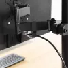 Techly Uchwyt do montażu na słupie TV LED/LCD 17-32 cale Czarny