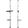 Techly ICA-TR32 uchwyt/stojak pod telewizor 177,8 cm (70 cali) srebrny