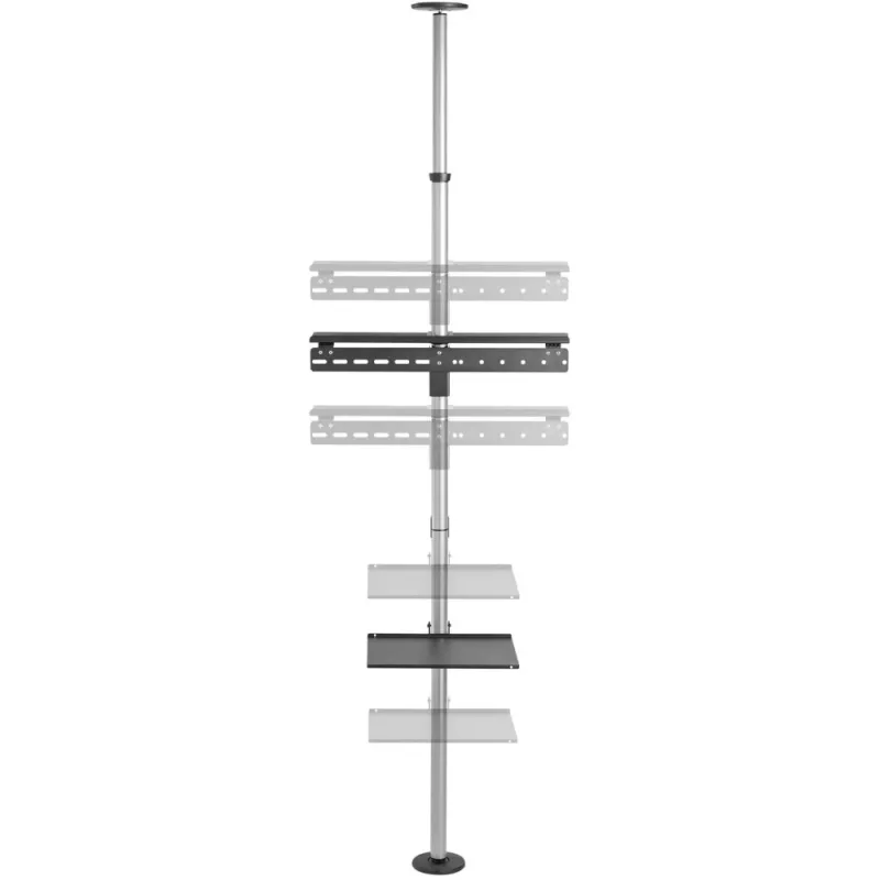 Techly ICA-TR32 uchwyt/stojak pod telewizor 177,8 cm (70 cali) srebrny