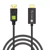 Kabel konwertera Techly 1 m DisplayPort na HDMI 1.2 4K ICOC DSP-H12-010