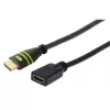 Przedłużacz Techly HDMI High Speed z Ethernetem 4K 60Hz M / Ż 7,5m