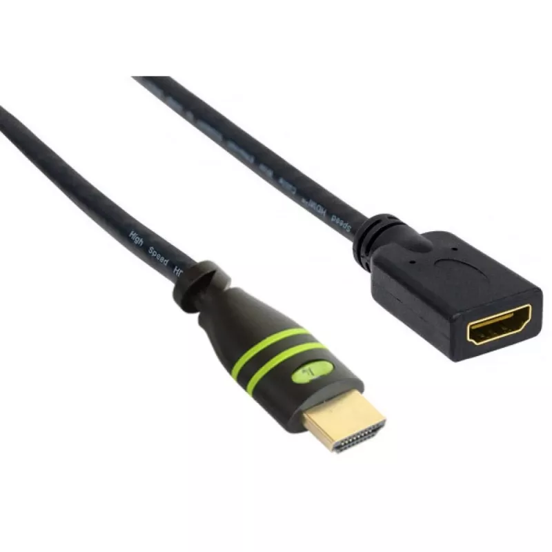 Przedłużacz Techly HDMI High Speed z Ethernetem 4K 60Hz M / Ż 7,5m