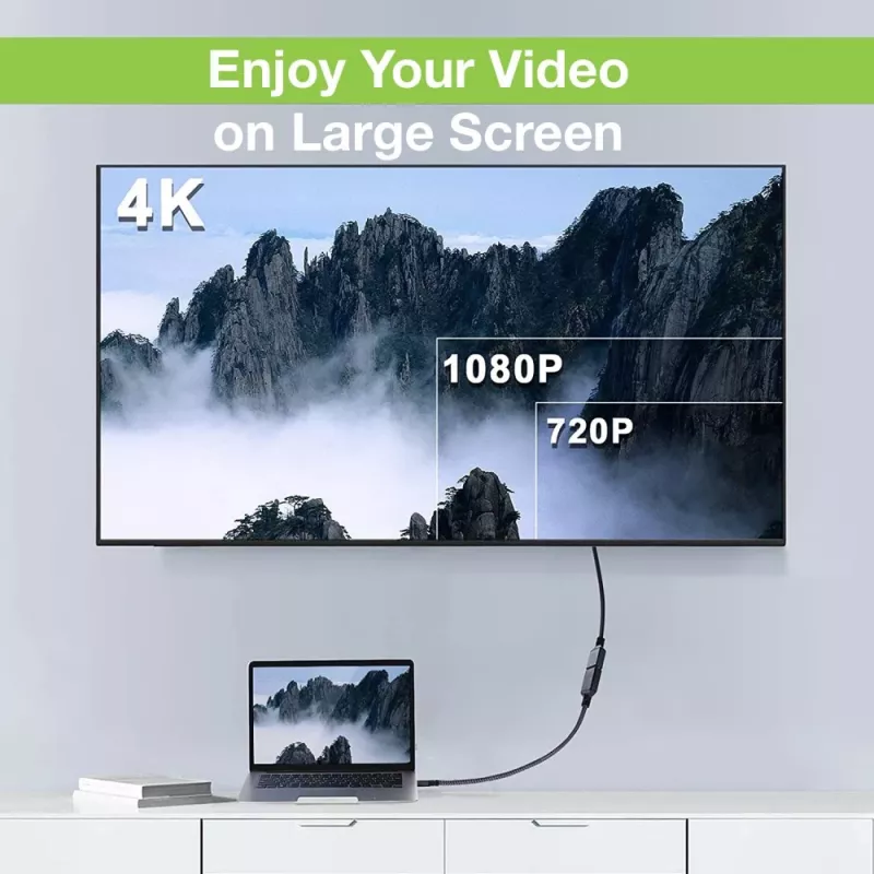 Przedłużacz Techly HDMI High Speed z Ethernetem 4K 60Hz M / Ż 7,5m