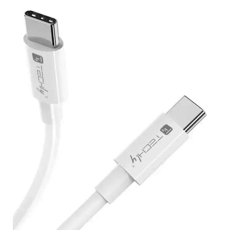 Techly ICOC-MU4-20G240W2 Kabel USB USB4 Gen 2x2 2 m USB-C Biały