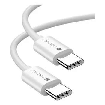 Techly ICOC-MU4-20G240W2 Kabel USB USB4 Gen 2x2 2 m USB-C Biały