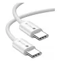 Techly ICOC-MU4-40G240W1 Kabel USB USB4 Gen 3x2 1 m USB C Biały
