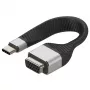 Kabel wideo / adapter Techly ICOC-USBC-VGA 0,12 m USB Typu-C na VGA (D-Sub)