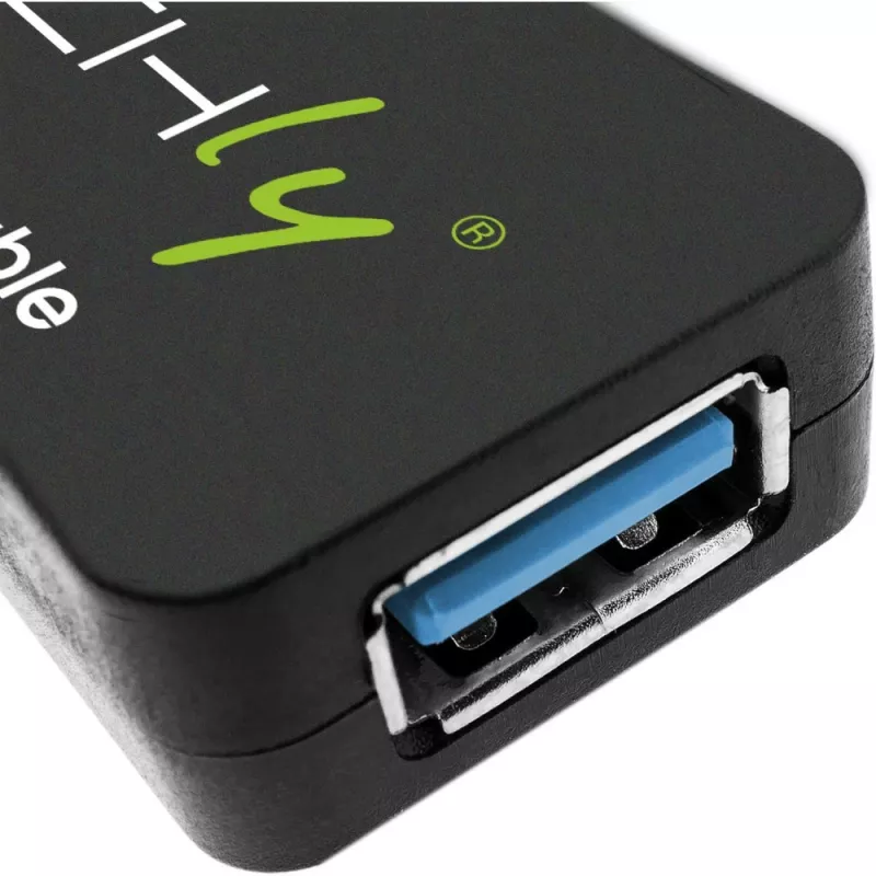 Techly ICUR30100G Kabel USB USB 3.2 Gen 1 (3.1 Gen 1) 10 m USB A Czarny