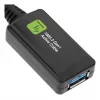 Techly ICUR3050G Kabel USB USB 3.2 Gen 1 (3.1 Gen 1) 5 m USB A Czarny