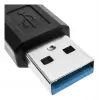 Techly ICUR3050G Kabel USB USB 3.2 Gen 1 (3.1 Gen 1) 5 m USB A Czarny