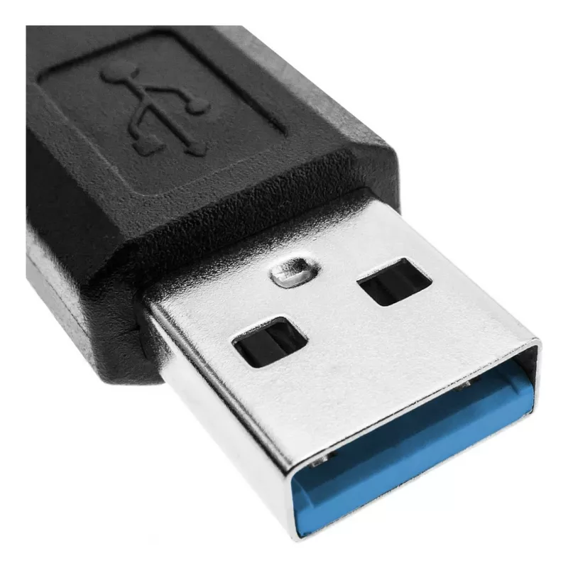 Techly ICUR3050G Kabel USB USB 3.2 Gen 1 (3.1 Gen 1) 5 m USB A Czarny