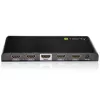 Techly Rozdzielacz HDMI 2.0 4K UHD 3D 4-drożny, HDMI, 4x HDMI, 3840 x 2160 pikseli, Czarny, 4K Ultra HD, 30 m