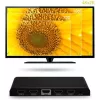 Techly Rozdzielacz HDMI 2.0 4K UHD 3D 4-drożny, HDMI, 4x HDMI, 3840 x 2160 pikseli, Czarny, 4K Ultra HD, 30 m