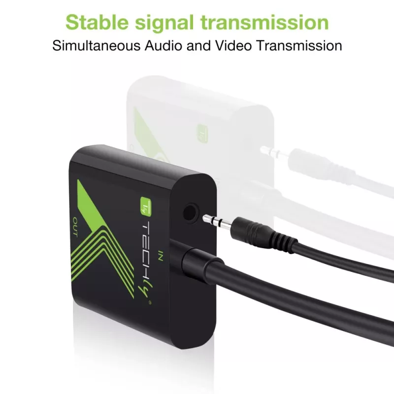 Techly Kabel konwerter adapter HDMI na VGA z audio IDATA HDMI-VGA2A