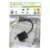 Techly Kabel Adapter Konwerter HDMI na VGA z Micro USB i Audio IDATA HDMI-VGA2AU