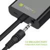 Techly Kabel Adapter Konwerter HDMI na VGA z Micro USB i Audio IDATA HDMI-VGA2AU