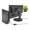Techly Kabel Adapter Konwerter HDMI na VGA z Micro USB i Audio IDATA HDMI-VGA2AU