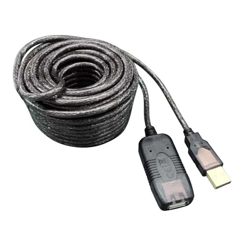 Przedłużacz aktywny USB 2.0 Hi-Speed 10m Techly IUSB-REP10TY