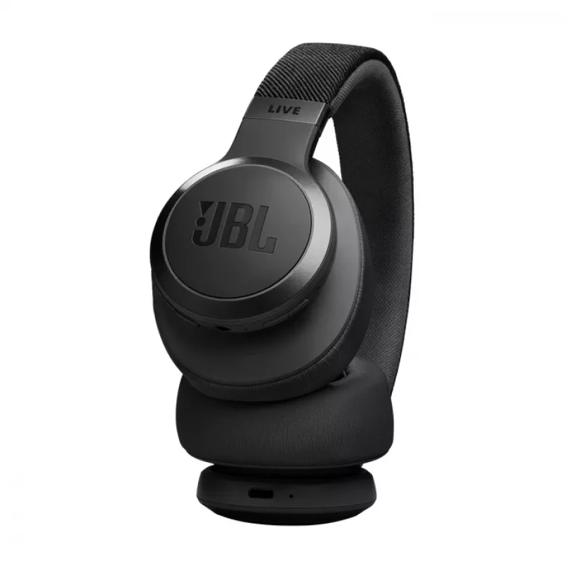 JBL Live 770NC Headset Wireless Head-band Calls/Music Bluetooth Czarny