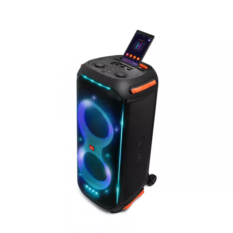 JBL PARTYBOX 710, 6.98 cm (2.75 cala), 7 cm, 20.3 cm (8 cali), 21.6 cm, 800 W, 35 - 20000 Hz