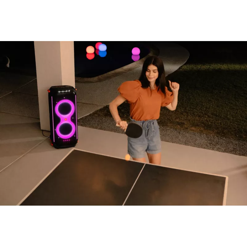JBL PARTYBOX 710, 6.98 cm (2.75 cala), 7 cm, 20.3 cm (8 cali), 21.6 cm, 800 W, 35 - 20000 Hz