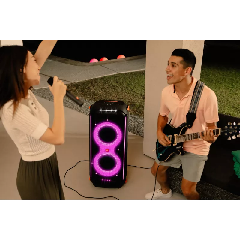 JBL PARTYBOX 710, 6.98 cm (2.75 cala), 7 cm, 20.3 cm (8 cali), 21.6 cm, 800 W, 35 - 20000 Hz