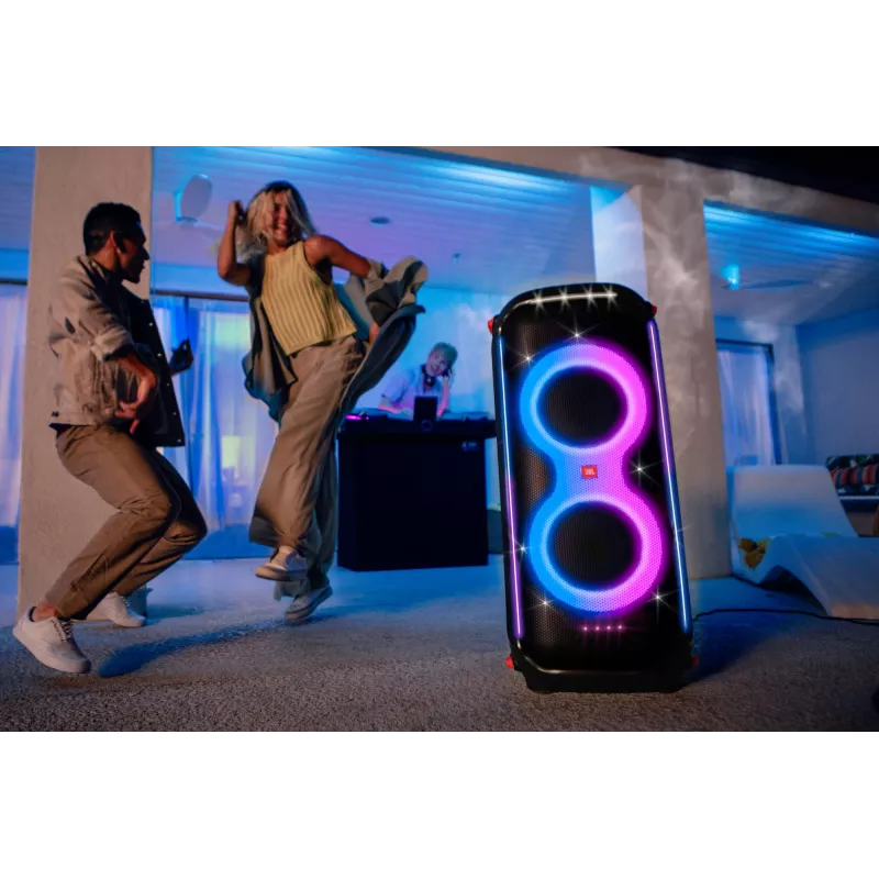 JBL PARTYBOX 710, 6.98 cm (2.75 cala), 7 cm, 20.3 cm (8 cali), 21.6 cm, 800 W, 35 - 20000 Hz