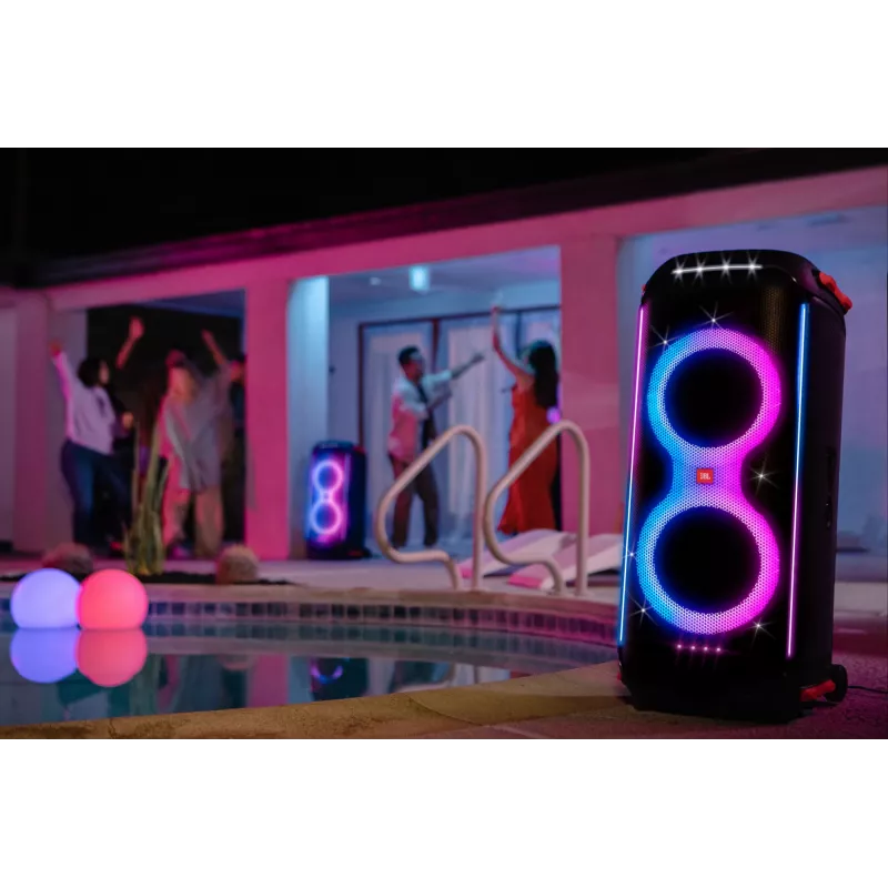 JBL PARTYBOX 710, 6.98 cm (2.75 cala), 7 cm, 20.3 cm (8 cali), 21.6 cm, 800 W, 35 - 20000 Hz
