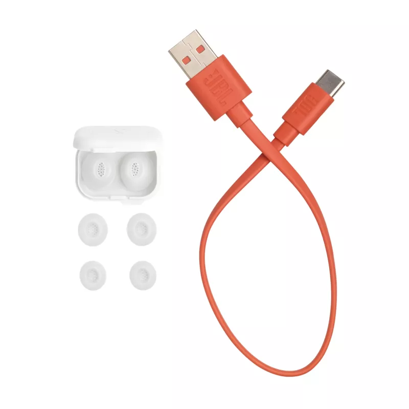 JBL Tune Flex 2 Zestaw słuchawkowy True Wireless Stereo (TWS) Douszne Rozmowy/Muzyka Bluetooth Biały