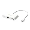 j5create JCA379EW - USB-C® na HDMI™ i USB™ Type-A z Power Delivery