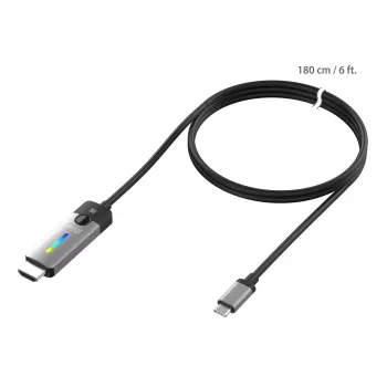 j5create JCC157-N Kabel USB-C do HDMI 2.1 8K 1,79 m