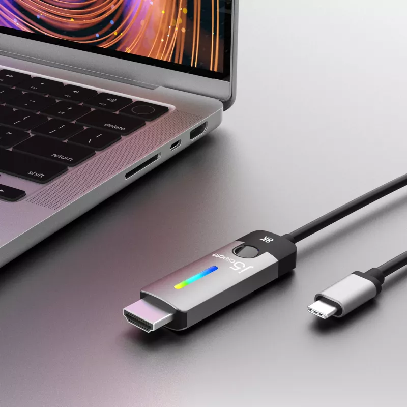 j5create JCC157-N Kabel USB-C do HDMI 2.1 8K 1,79 m