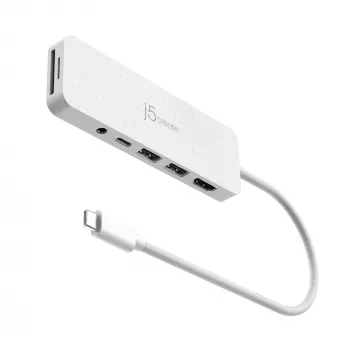 j5create JCD373EW - USB-C® Multi-Port Hub z Power Delivery