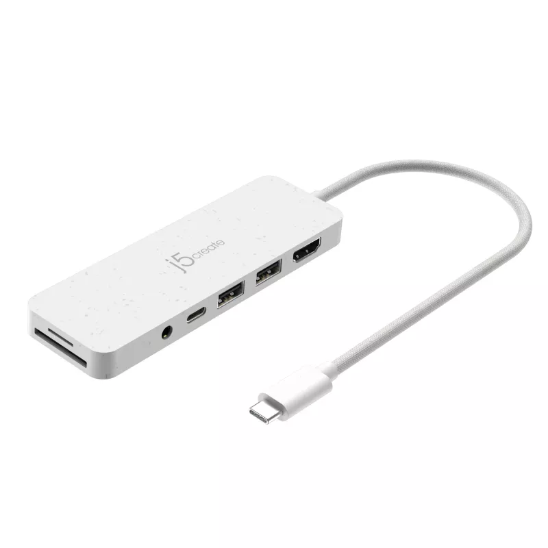 j5create JCD373EW - USB-C® Multi-Port Hub z Power Delivery