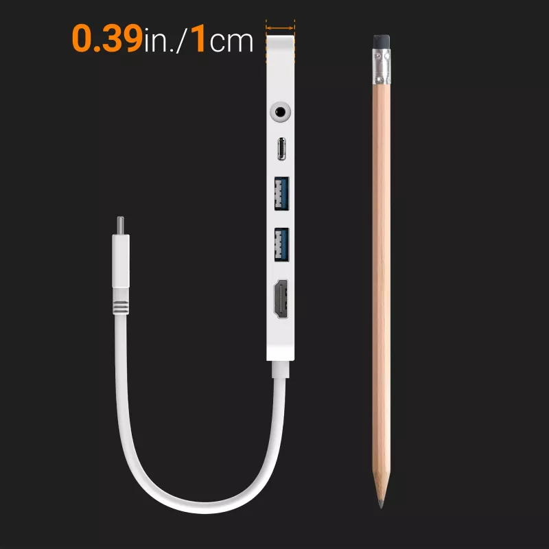 Multiadapter USB-C j5create JCD373-N 60W Power Delivery 4K