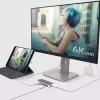 j5create JCD383 USB-C™ 9-w-1 Adapter Multifunkcyjny, Srebrny i Biały