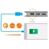 j5create JCD383 USB-C™ 9-w-1 Adapter Multifunkcyjny, Srebrny i Biały