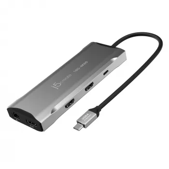 j5create JCD397-N 4K60 Elite USB-C Multi-Monitor Mini Dock przewodowy USB 3.2 Gen 1