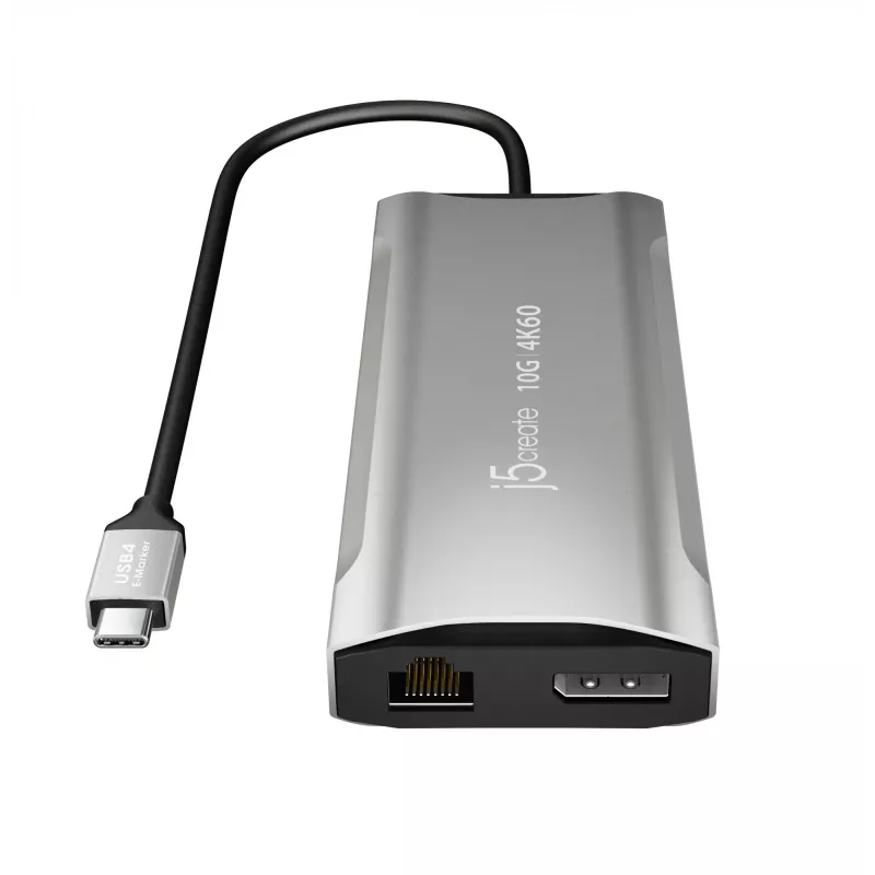 j5create JCD397-N 4K60 Elite USB-C Multi-Monitor Mini Dock przewodowy USB 3.2 Gen 1