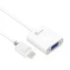 j5create JDA213 Przejściówka HDMI na VGA Biały 0,1 m 1920x1080P