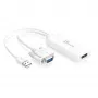 j5create JDA214 Adapter wideo i audio VGA na HDMI biały 0,176 m