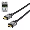 j5create JDC53 Ultra High Speed 8K UHD HDMI™ kabel, Czarny and szary, 2 m