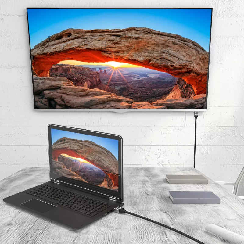 j5create JDC53 Ultra High Speed 8K UHD HDMI™ kabel, Czarny and szary, 2 m