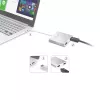 j5create JUA365 USB™ 3.0 na Dual HDMI adapter do wielu monitorów, srebrny