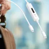 Kabel j5create JUCP14 USB-C™ 2.0 na USB-C™ z dynamicznym miernikiem mocy OLED, biały, 1,2 m