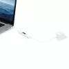 Kabel j5create JUCP14 USB-C™ 2.0 na USB-C™ z dynamicznym miernikiem mocy OLED, biały, 1,2 m