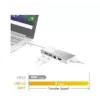 j5create JUD380 USB™ 3.0 Mini Dock, zawiera 1 port HDMI i 3 porty USB, srebrny