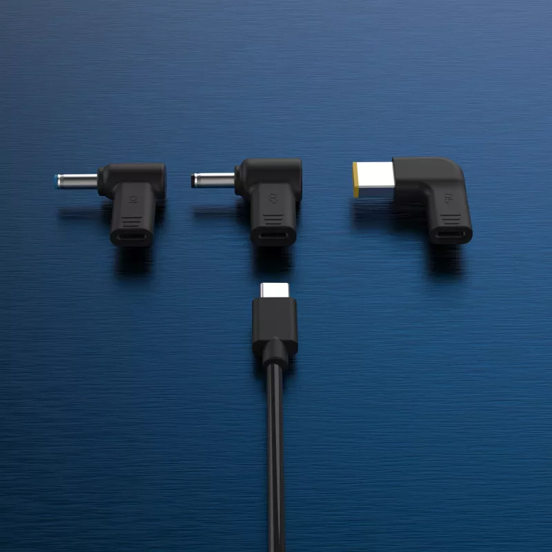 j5create JUP1565DCE3A-EN 67W GaN PD USB-C® Mini Charger z 3 typami złączy DC - EU