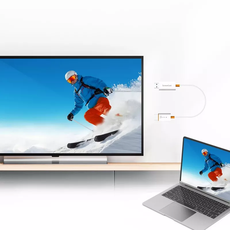 Odbiornik AV j5create JVAW56 Bezprzewodowy adapter wyświetlacza 1080p